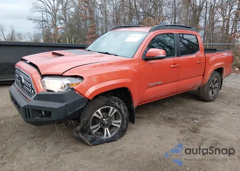 2018 Toyota Tacoma Trd Sport z USA, uszkodzony, nr VIN 5TFCZ5AN2JX136889